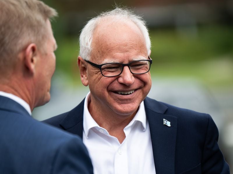 Kamala Harris Taps Minnesota Governor Tim Walz as Vice President Nominee