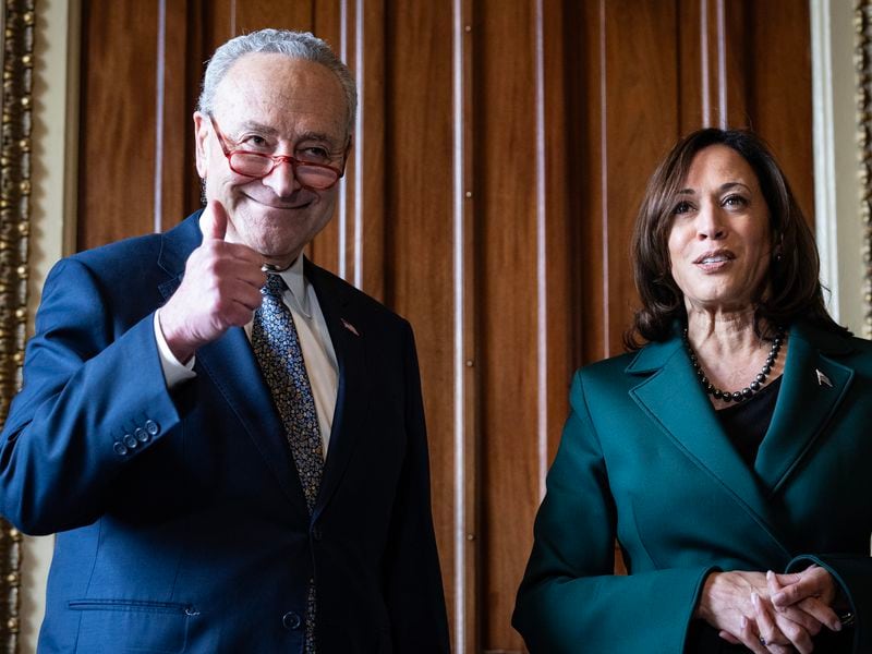 U.S. Crypto Bill Can Happen This Year, Senate's Schumer Tells Crypto Backers of Harris