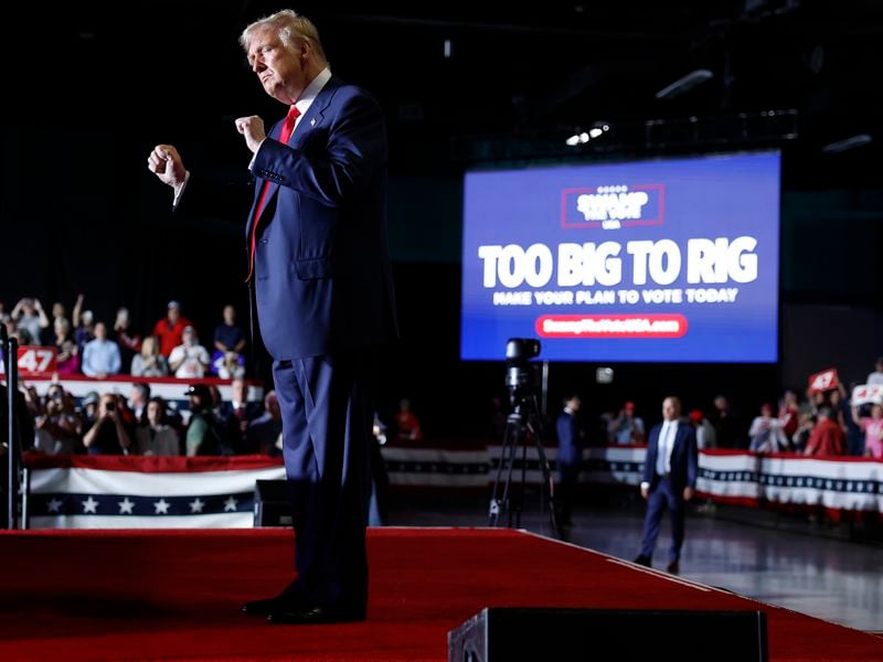 Trump Polymarket Odds Briefly Dip After His No. 2 Bull Adds Bet on Harris
