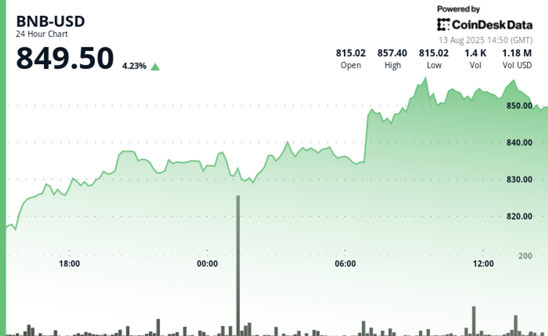 Why is BNB Up Today? Corporate Buyers Help Token Near Record High